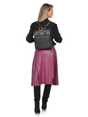 Luisa Vannini Rucsac Margot piele naturala Negru