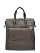 Luisa Vannini Rucsac Margot piele naturala Maro inchis