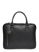 Luisa Vannini Geanta de laptop  Simona piele naturala Negru