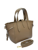 Luisa Vannini Geanta de mana  Arielle piele naturala Taupe