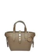 Luisa Vannini Geanta de mana  Arielle piele naturala Taupe