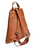Luisa Vannini Rucsac Lia piele naturala Coniac