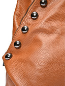 Luisa Vannini Rucsac Lia piele naturala Coniac