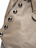 Luisa Vannini Rucsac Lia piele naturala Taupe