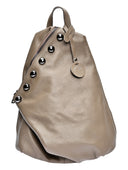 Luisa Vannini Rucsac Lia piele naturala Taupe