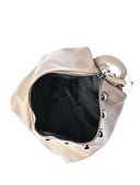 Luisa Vannini Rucsac Lia piele naturala Taupe