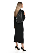 Luisa Vannini Rucsac Lia piele naturala Negru