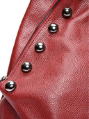 Luisa Vannini Rucsac Lia piele naturala rosu inchis