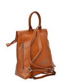 Luisa Vannini Rucsac Henrietta piele naturala coniac