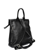 Luisa Vannini Rucsac Henrietta piele naturala Negru