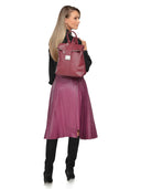 Luisa Vannini Rucsac Henrietta piele naturala Visiniu