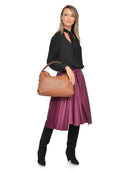 Luisa Vannini Geanta de umar Tamara piele naturala Coniac