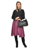 Luisa Vannini Geanta de umar Tamara piele naturala Negru