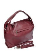 Luisa Vannini Geanta de umar Tamara piele naturala Visiniu