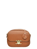 Luisa Vannini Geanta Postas Severine piele naturala coniac