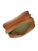 Luisa Vannini Geanta Postas Severine piele naturala coniac