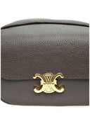 Luisa Vannini Geanta Postas Severine piele naturala Maro inchis