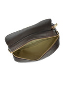 Luisa Vannini Geanta Postas Severine piele naturala Maro inchis