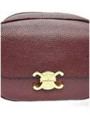 Luisa Vannini Geanta Postas Severine piele naturala Visiniu