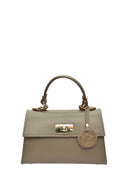 Luisa Vannini Geanta de mana  Sylvie piele naturala Taupe