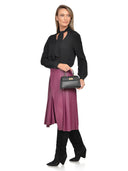 Luisa Vannini Geanta de mana  Sylvie piele naturala Negru