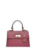 Luisa Vannini Geanta de mana  Sylvie piele naturala Visiniu