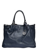 Luisa Vannini Geanta de mana  Marcellina piele naturala Albastru inchis