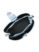 Luisa Vannini Geanta Postas Paola piele naturala Albastru deschis