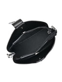 Luisa Vannini Geanta Postas Paola piele naturala Negru