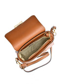 Luisa Vannini Geanta Postas Valentina piele naturala coniac