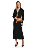 Luisa Vannini Geanta Postas Valentina piele naturala coniac