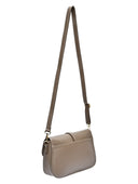 Luisa Vannini Geanta Postas Catarina piele naturala Taupe