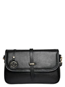 Luisa Vannini Geanta Postas Catarina piele naturala Negru