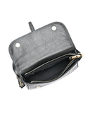 Luisa Vannini Geanta Postas Catarina piele naturala Negru