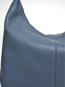 Luisa Vannini Geanta de umar Romina piele naturala Albastru deschis