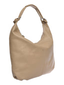 Luisa Vannini Geanta de umar Romina piele naturala Taupe