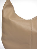 Luisa Vannini Geanta de umar Romina piele naturala Taupe