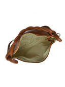 Luisa Vannini Geanta de umar Agata piele naturala coniac