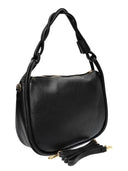 Luisa Vannini Geanta de umar Agata piele naturala Negru