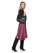 Luisa Vannini Geanta de umar Agata piele naturala Negru