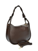 Luisa Vannini Geanta de umar Agata piele naturala Maro inchis