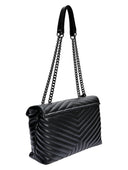 Luisa Vannini Geanta de umar Ione piele naturala Negru