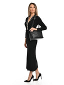 Luisa Vannini Geanta de umar Ione piele naturala Negru