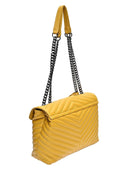 Luisa Vannini Geanta de umar Ione piele naturala Mustar