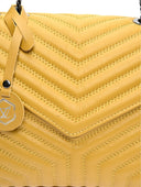 Luisa Vannini Geanta de umar Ione piele naturala Mustar