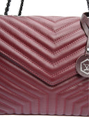 Luisa Vannini Geanta de umar Ione piele naturala Visiniu