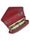 Luisa Vannini Geanta de umar Ione piele naturala Visiniu