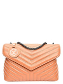 Luisa Vannini Geanta de umar Bruna piele naturala coniac