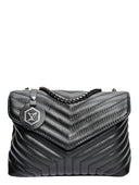 Luisa Vannini Geanta de umar Bruna piele naturala Negru