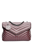 Luisa Vannini Geanta de umar Bruna piele naturala Visiniu